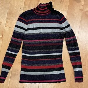 SALE! Vintage Diane con Furstenberg wool blend  sweater turtleneck M